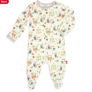 Don't Worry Be Hoppy Modal Footie Me NWT 12-18mo